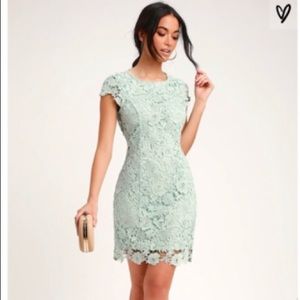 Lulus Mini Lace Dress
